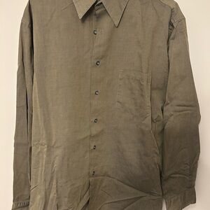 Van Heusen Olive Button Down Shirt